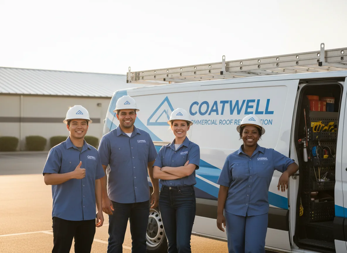 Commercial roof coating company in Higgins, TX